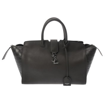 サンローラン ダウンタウンカバス グレー 436832 型押レザー レディース バッグ 【bag】