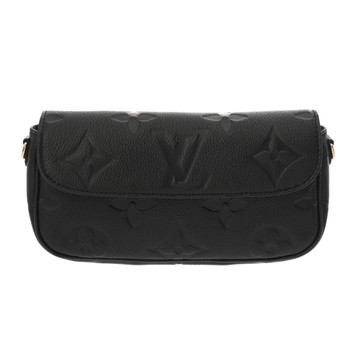 ルイヴィトン モノグラムアンプラント ウォレットオンチェーンアイビー ノワール M82154 レザー レディース バッグ 【bag】