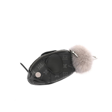 ルイヴィトン モノグラムエクリプス LVチンチラ キーリング ブラック M00962 モノグラムエクリプス メンズ 【bag】