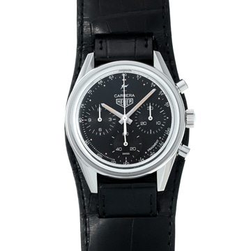 タグホイヤー カレラ ホイヤー02 フラグメント 藤原ヒロシ 500本限定 CBK221A.EB0171 ブラック メンズ 時計 【wristwatch】