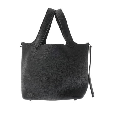 エルメス ピコタンロック PM モノクローム ブラック トリヨンクレマンス レディース バッグ 【bag】