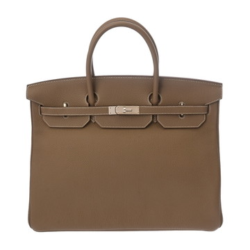 エルメス バーキン 40 エトゥープ トゴ ユニセックス バッグ 【bag】
