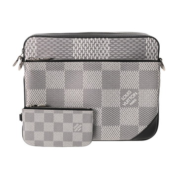 ルイヴィトン ダミエグラフィット3D トリオメッセンジャー アンタークティカ N50027 ダミエグラフィットキャンバス メンズ バッグ 【bag】