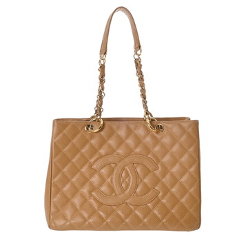 シャネル GST グランドショッピングトート ベージュ A50995 キャビアスキン レディース バッグ 【bag】