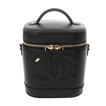 シャネル バニティ 2WAYチェーンショルダー ブラック AS0323 ラムスキン レディース バッグ 【bag】