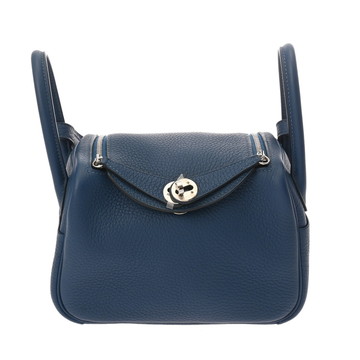 エルメス リンディ ミニ ディープブルー トリヨンクレマンス レディース バッグ 【bag】