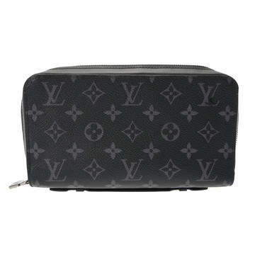ルイヴィトン モノグラムエクリプス ジッピー XL トラベルケース 黒/グレー M61698 モノグラムキャンバス メンズ 財布 【purse】