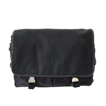 プラダ ロゴ フラップバッグ ネイビー 2VD769 ナイロン ユニセックス バッグ 【bag】