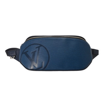 ルイヴィトン エピ LVサークル バムバッグ ブルーアズール M53301 レザー メンズ バッグ 【bag】
