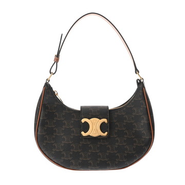 セリーヌ ミディアムアヴァ トリオンフ バッグ タン トリオンフキャンバス/カーフスキン レディース バッグ 【bag】