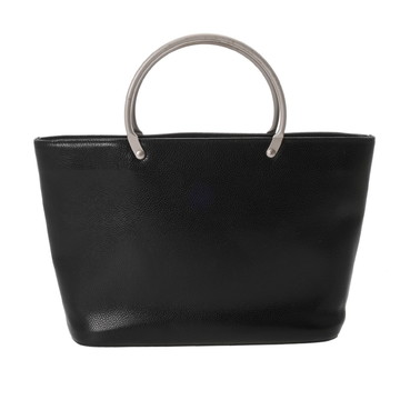 シャネル ハンドバッグ ブラック キャビアスキン レディース バッグ 【bag】