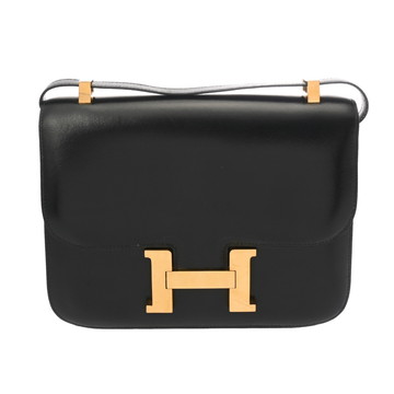 エルメス コンスタンス 23 ブラック ボックスカーフ レディース バッグ 【bag】