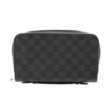 ルイヴィトン ダミエグラフィット ジッピー XL トラベルケース ブラック N41503 ダミエキャンバス メンズ 財布 【purse】