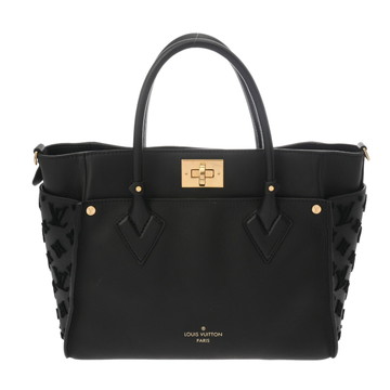 ルイヴィトン モノグラム オンマイサイド MM 2WAY ノワール M53826 カーフ レディース バッグ 【bag】