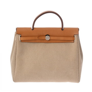 エルメス エールバッグ ジップ PM 2WAY ナチュラル/エクリュ トワルGM/ヴァッシュハンター レディース バッグ 【bag】
