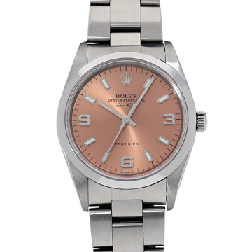 ロレックス エアキング 14000M ブラック/ピンク ボーイズ 時計 【wristwatch】