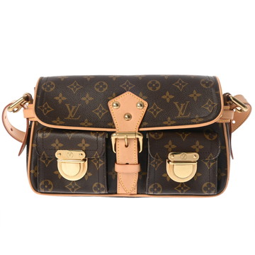 ルイヴィトン モノグラム ハドソン PM ブラウン M40027 モノグラムキャンバス レディース バッグ 【bag】