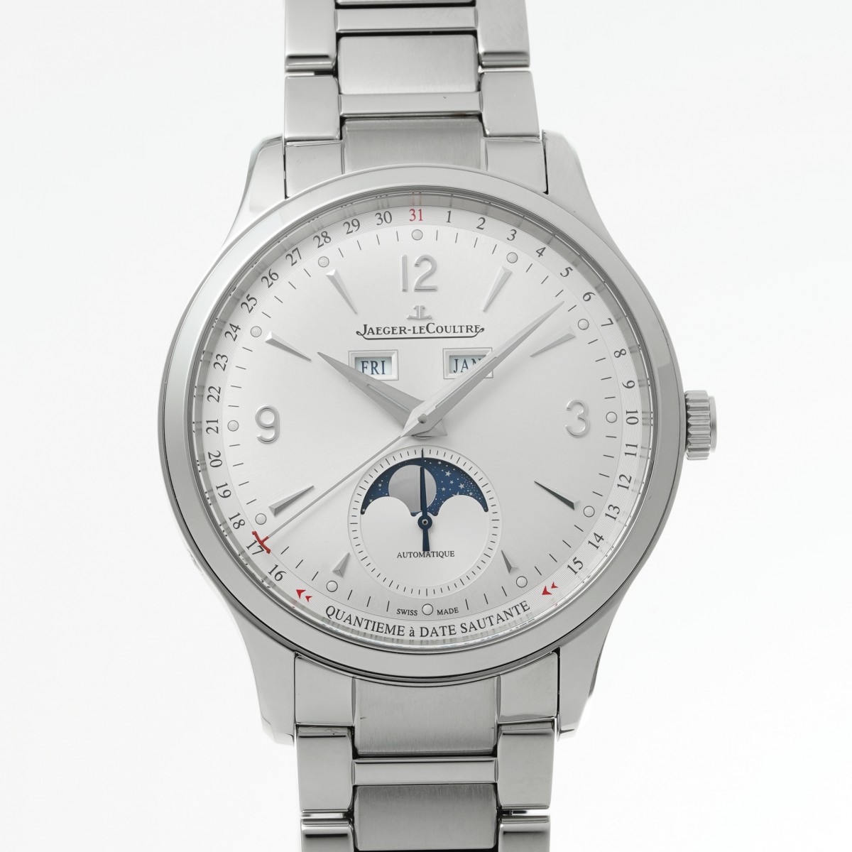 ジャガー・ルクルト マスター コントロール Q4148120 シルバーグレー メンズ 時計 【wristwatch】