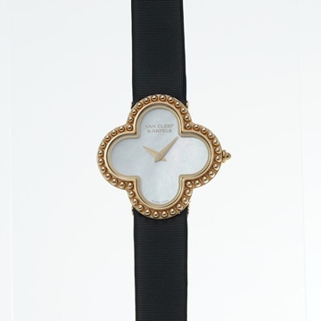 ヴァンクリーフ＆アーペル ヴィンテージ アルハンブラ VCARD22000 ホワイトシェル レディース 時計 【wristwatch】