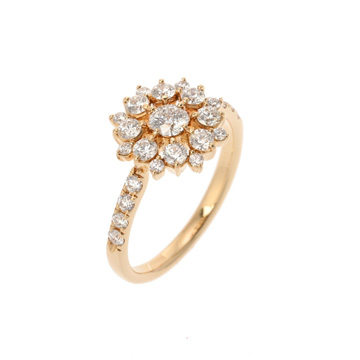 ナディア ダイヤ0.20ct/0.65ct D-VS2-SQ-FA #12 K18イエローゴールド YG レディース ジュエリー 【jewelry】