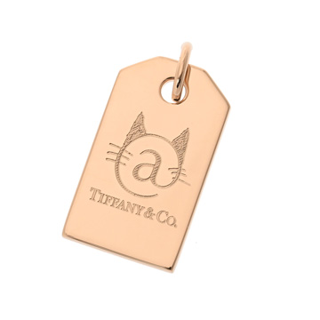 ティファニー キャットストリート チャーム K18イエローゴールド YG ユニセックス ジュエリー 【jewelry】