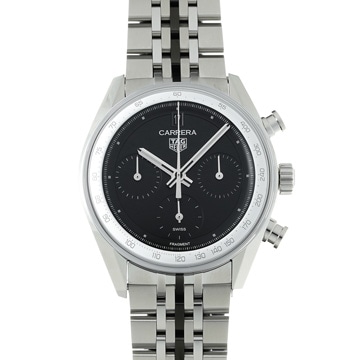 タグホイヤー カレラ クロノグラフ フラグメント リミテッドエディション 500本限定 CBM2110.BA0651 ブラック メンズ 時計 【wristwatch】