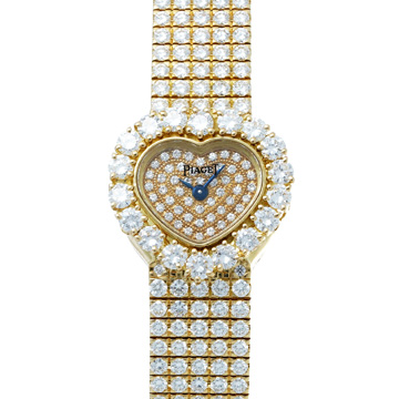 ピアジェ ハートシェイプ パヴェダイヤ 8401C626 パヴェダイヤモンド レディース 時計 【wristwatch】