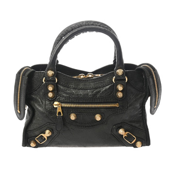バレンシアガ ジャイアント ミニシティ 2WAYバッグ ブラック 309544 レザー レディース バッグ 【bag】