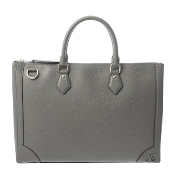 ルイヴィトン タイガ スリムブリーフケース グラシエ レザー メンズ バッグ 【bag】