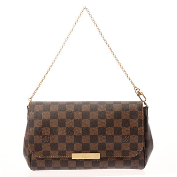 ルイヴィトン ダミエ フェイボリット MM 2WAY ブラウン N41129 ダミエキャンバス レディース バッグ 【bag】