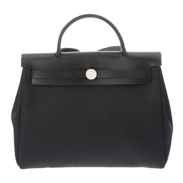 エルメス エールバッグ ジップ PM ブラック トワルミリタリー/ヴァッシュハンター レディース バッグ 【bag】