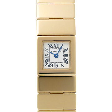 カルティエ タンクランゴ W15107K6 アイボリー レディース 時計 【wristwatch】