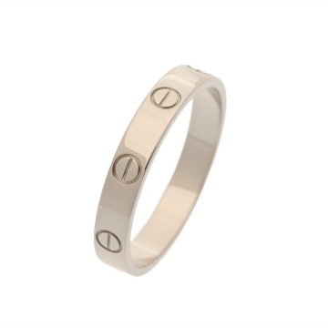 カルティエ ミニラブリング #59 CRB4085159 K18ホワイトゴールド WG ユニセックス ジュエリー 【jewelry】