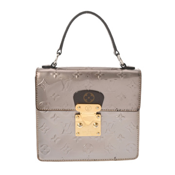 ルイヴィトン スプリングストリート PM 2WAY シャンパーヌメタリゼ M90502 ヴェルニ/モノグラムキャンバス レディース バッグ 【bag】