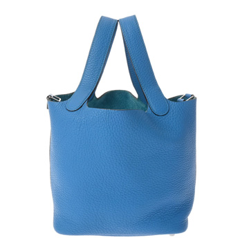 エルメス ピコタン ロック PM ブルーザンジバル トリヨンクレマンス レディース バッグ 【bag】