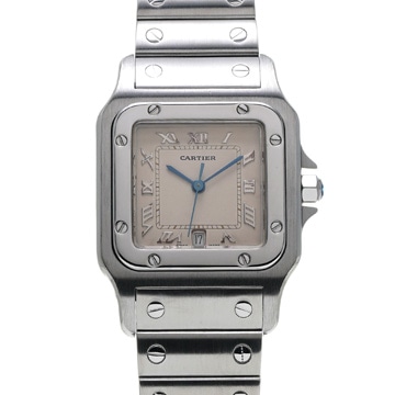 カルティエ サントスガルベ W20025D6 アイボリー レディース 時計 【wristwatch】