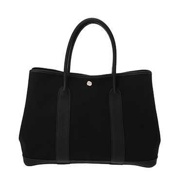 エルメス ガーデンパーティ PM ブラック トワルオフィシエ/ネゴンダ レディース バッグ 【bag】
