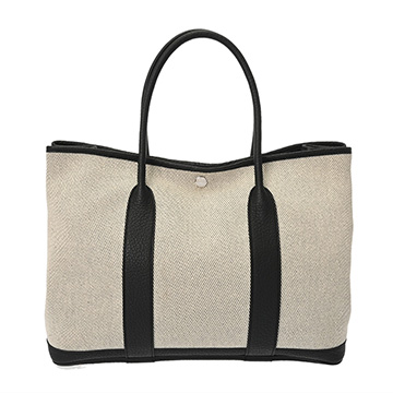 エルメス ガーデンパーティ PM エクリュ/ブラック ネゴンダ/トワルアッシュ レディース バッグ 【bag】