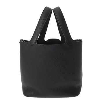 エルメス ピコタン ロック MM ブラック トリヨンクレマンス レディース バッグ 【bag】