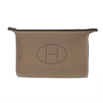 エルメス ヴィドポッシュ ショルダーバッグ エトゥープ トゴ ユニセックス バッグ 【bag】