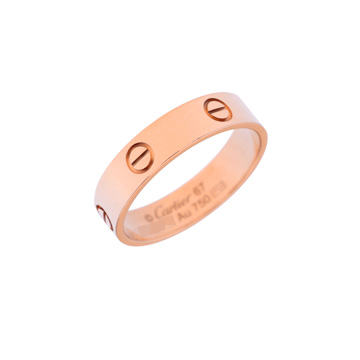 カルティエ ラブリング #67 K18ピンクゴールド PG レディース ジュエリー 【jewelry】