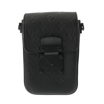 ルイヴィトン Sロック ヴェルティカル ウェアラブル ウォレット ブラック M81524 トリヨンレザー メンズ バッグ 【bag】