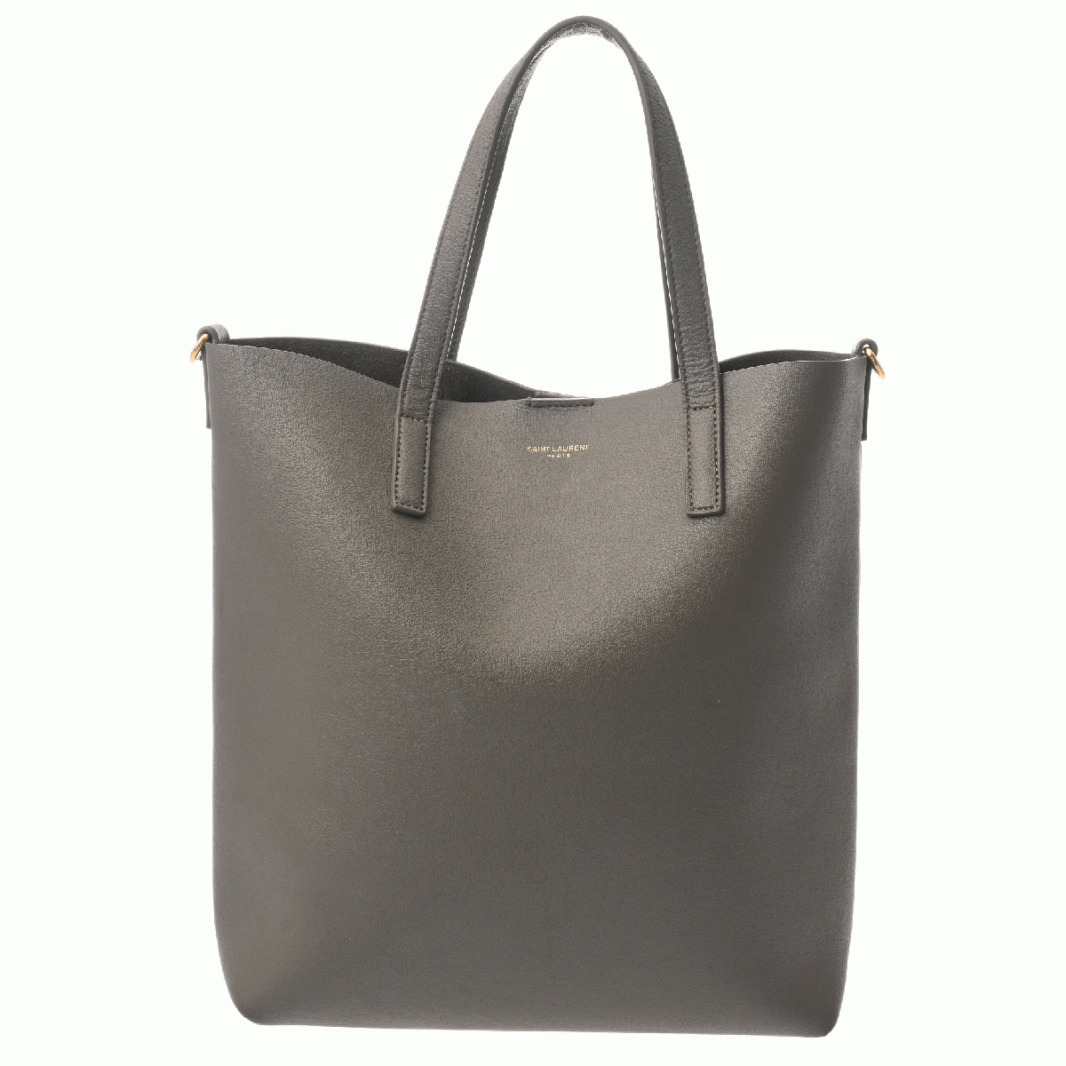 サンローラン ショッピングトイ トートバッグ グレー 600307 レザー レディース バッグ 【bag】