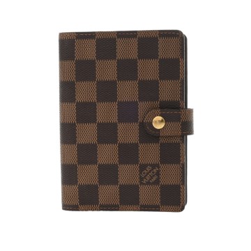ルイヴィトン ダミエ アジェンダ PM ブラウン R20700 ダミエキャンバス ユニセックス 筆記具 【other】