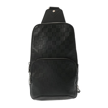 ルイヴィトン ダミエアンフィニ アヴェニュースリングバッグ  オニキス N41720 ダミエアンフィニ メンズ バッグ 【bag】