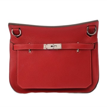 エルメス ジプシエール 28 ヴェルソ ヴァーミリオン/ローズジャイプール トリヨンクレマンス レディース バッグ 【bag】