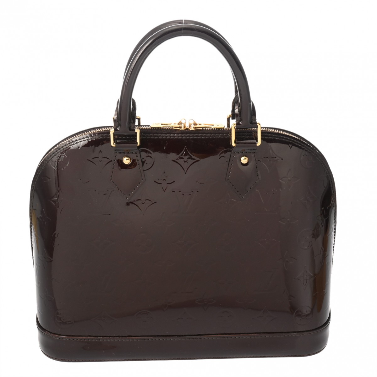 ルイヴィトン モノグラムヴェルニ アルマ PM アマラント M91611 モノグラムヴェルニ レディース バッグ 【bag】