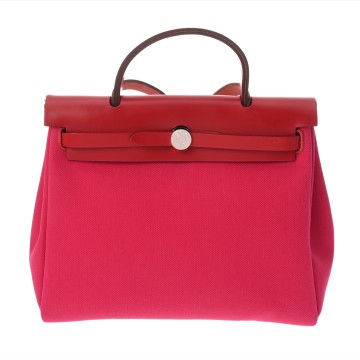 エルメス エールバッグ ジップ PM ローズメキシコ/ルージュピマン トワルアッシュ レディース バッグ 【bag】