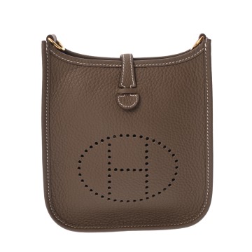 エルメス エヴリン TPM アマゾン エトゥープ トリヨンクレマンス レディース バッグ 【bag】