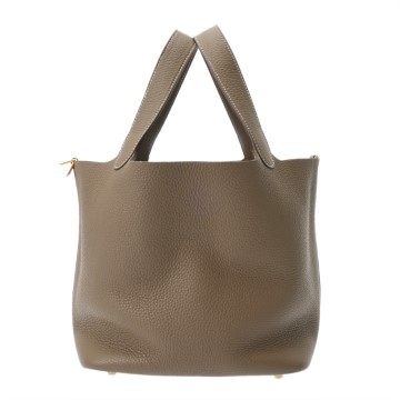 エルメス ピコタン ロック MM エトゥープ トリヨンクレマンス レディース バッグ 【bag】